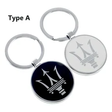 Car Strap Keychain for Maserati GC Granturismo Ghibli Quattroporte Levante Gransport GT Coupe MC20 MC12 GTS Auto Key Accessories