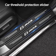 Carbon Fiber Car Sticker DIY Paste Strip Auto Door Trunk Protective Strip For Ford Bmax B-MAX Anti Scratch Waterproof Decal