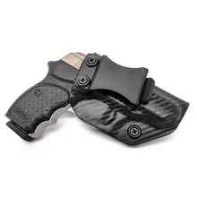 Carbon Fiber Inside Waistband Kydex Internal Holster For Bersa Thunder 380 Cc appendix Concealed Carry IWB Belt Concealment Case