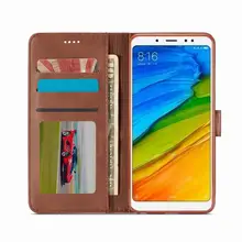 Cases For Xiaomi Redmi Note 5 Pro Case Cover Luxury Magnetic Flip Vintage Wallet Leather Phone Bags For Xiaomi Redmi Note5 Coque