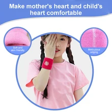 Children Sports Wristband Outdoor Fun Running Fitness Wristband Cashmere High Elastic Knitting Breathable Ride Safe Accessories