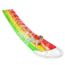 Children Surf Water Slide Outdoor Summer Surfboard Garden Funny Splash Pool Outdoor Playing Pools Water Toy Lawn