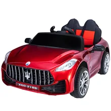 Children's Electric Car Kids Remote Control Car 1-6 Years Old Baby Toys Gifts with Early Education Double Seat Ride on Car