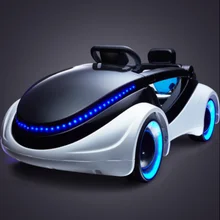 Children's Electric Car Science Fiction Car Four-wheel Remote Control Car Luxury electric toy car for children