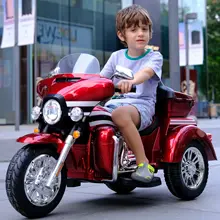 Children's Electric Motorcycle Tricycle Can Sit In Baby Toy Car Battery Car 1-3-5-6-8 Years Old Trikes  Ride on Toys