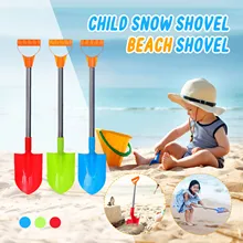 Children's Snow Shovel Children's Beach Shovel With Stainless Steel Handle Playing Snow Shovels Boys Girls Play House Toys