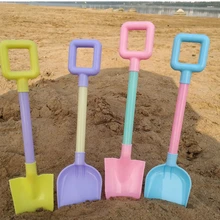 Children's Summer Beach Sand Tools Small Pair of Shovel Net Shovel 2 Plastic Toy Shovel Baby Sand Digging Tool Accessories
