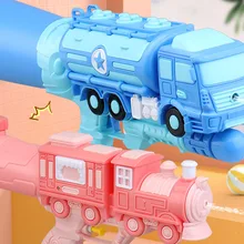 Children's Water Gun Large-capacity Pump-pull Water Gun Summer Beach Park Outdoor Birthday Party Water Toys Children's Gifts New