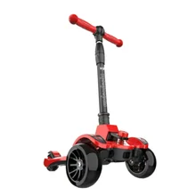 Children scooter with adjustable height  with widened flash wheel  child scooter for 3-8 years old  Patinete Infantil