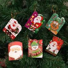 Christmas Cards | Merry Christmas Greeting Cards | Cute Santa Claus Snowman Tree Reindeer Holiday Christmas Cards for Party Supp