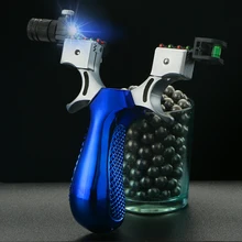 Clearance Laser Aiming Slingshot Hunting Powerful With Rubber Band High Precision New Outdoor Shooting
