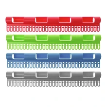 Clothes Socks Finishing Clips Plastic Anti Skid Windproof Storage Rack Hanger P82C