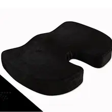 Coccyx Orthopedic Comfy Pro Memory Foam Seat CushionSports Stadium Seats memory foam neck pillow travel mask