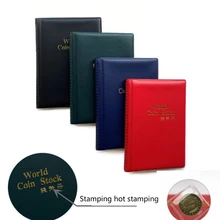 Coin Album 120 Pockets 10 Pages World Coin Storage Folder Album Money Collecting