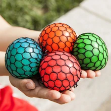 Colorful Ball Antistress Toys Squishy Squish Toy Squeeze Relief Anti-stress Kids Funny Things Prank Jokes for Adults Gifts
