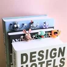 Creative 3D Stereo Bookmark Cute Cartoon Animal Marker Kawaii Cat Panda Bookmark Pages Kids Gifts School Stationery Supplies#p3