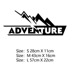 Creative Adventurer Auto Sticker Vinyl Decal Sticker Car Motorcycle Car Styling
