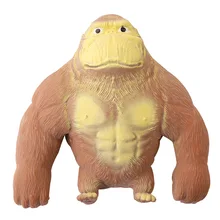 Creative Decompression Gorilla Sand Plastic Cartoon Vent Soft Glue Slow Rebound Doll Ornaments