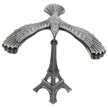 Creative Metal Balance Eagle Gravity Bird Eiffel Tower Landmark Building Ornament Tabletop Decoration Children Gift