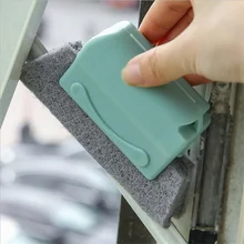 Creative Window Cleaning Brush Window Groove Cleaning Cloth Windows Slot Cleaner Brush Clean Window Slot Clean Tool