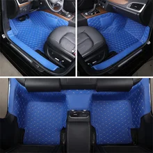 Custom Fit Car Floor Mats accessories interior ECO Material for Specific Car Full Set Single Layer Complete Set