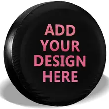 Custom Spare Tire COVER CARs Personalized Add Your Image Text Name Universal Wheel Tire Protectors Fits Tire for Camper Travel