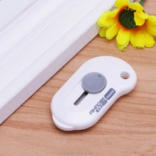 Cute Solid Color Mini Portable Utility Knife Paper Cutter Office Stationery   M10 21 Dropship