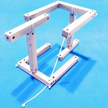 DIY Line Suspension Mechanics Balance Toy Tensioning Overall Structure Model Ornaments Tension Anti-Gravity Magic Wooden Frame