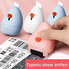 Data Protection Roller With Cutter Identity Privacy Roller Stamp Information Coverage Messy Code Security Seal Stamp Privacy