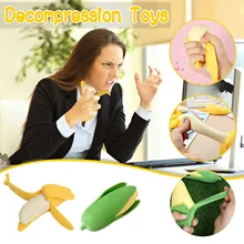 Decompression Banana Toy Vent Toy Decompression Decompression Toy Simulation Banana Pinch Music Banana Peel Decompression Toys