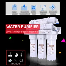 Deluxe High Capacity 5-Stage Sink Ultrafiltration Ultimate Purifier Drinking Water Filter System