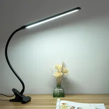 Desk Reading Light With switch Eye Protection Table Lamp Clip On Light For Bed Reading Working And Computers 2021