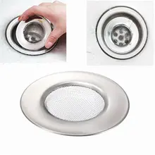 Dia Sink Strainer Stainless Steel Bathtub Hair Catcher Stopper Shower Drain Hole Filter Trap Metal Sink Strainer 7.5cm