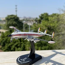 Diecast 1:300 Scale Lockheed Super Constellation Aircraft Alloy Aircraft Model Aviation Model Collection Decoration