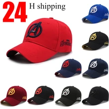 Disney Autumn New Avengers Baseball Cap Cotton Embroidery Snapback Adjustable Men's Women's Hats Simple Fashion Outdoor Sun Hat