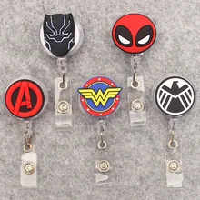 Disney Cartoons Brave Logo Style Retractable Badge Reel For Nurse Doctor Card Holder Office Hospital Supplies Boy Girl Name Card