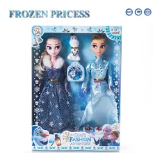 Disney Frozen 2 Elsa Anna Figure Princess Doll Toys with Accessories Frozen Girl's Collection Dolls Kids Christmas Gifts