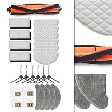 Disposable Mop Cloth Roller Brush Disposable Mop Cloth Dust Bags Filter For Imou L11-A L11 Mop Cloth Roller Brush