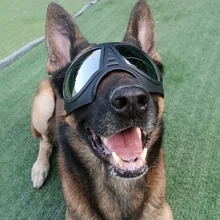 Dog Glasses - Medium and Large Dog Pet Sunglasses Windproof and Snowproof Pet Glasses for Outdoor Driving and Riding Pet Goggles