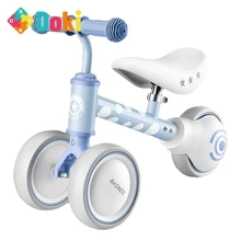 Doki Toy Baby Balance Slide Car Baby Walkers Slide 1 To 3 Years Old Children Walk Car Birthday Gift Popular  Tricycle 2021 New