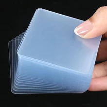 Double Sided Adhesive Tape  transparent Nano Gel Pads Super Strong Heavy Duty Washable Sticky Patch Walls Hanging Mounting Tape