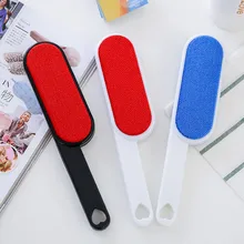 Double-sided Electrostatic Brush With Handle Dust Removal Brush Clothes Pet Bristle Bed Brush Dry Cleaning Brush S1053