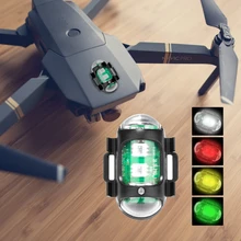 Drone Strobe Lights FAA Anti-Collision Drone Lighting with 4 Colors LED Night Signal Flashing Light for DJI Mavic Mini 2/2S/Air