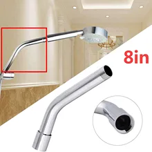 Durable High Quality Practical Extension Pipe Shower Arm Straight/ Angled Extra Polished Chrome Stainless Steel