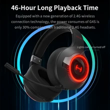 EDIFIER HECATE G4S Gaming Headset Private Domain Dongle 2.4G/Bluetooth V5.2 Wireless 15ms Latency for PC/PS4/PS5/Switch/Moible