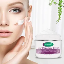 ELAIMEI Scar Removal Cream For New and Old Scars Stretch Mark Removal Gel Ointment  Multiuse Acne Scar Remover Fade Flatten Balm