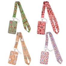 ER1744 Human Organ Medical Series ID Card Holder Bus Card Holder Staff Card Lanyard For Key Phone DIY Hang Rope For Doctor Nurse
