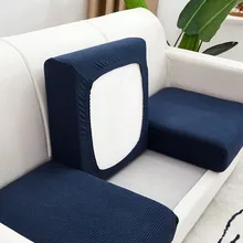 Elastic Couch Corner Seat Sofa Cushion Cover Chaise Lounge 1/2/3/4 Seater Soft Furniture Sofa Covers For Living Room SFLT001