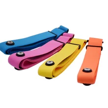 Elastic Heart Rate Chest Belt Strap Bands for Geonaute Polar H7 Wahoo Garmin Magene Bryton coospo Heart Rate Sensor Transmitter