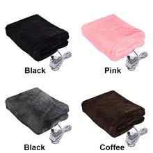 Electric Blanket Thermal Cover Winter Blankets Double Control Electric Blanket Gray Mattress Anti Static